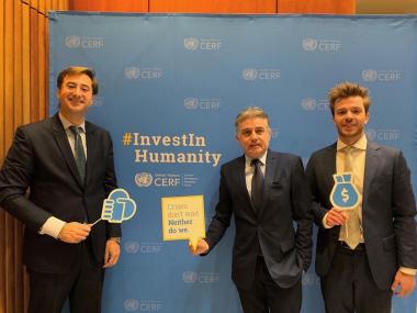 Continued Support for CERF by Flanders