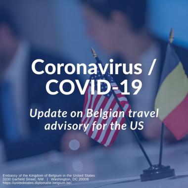 Coronavirus/COVID-19 Travel Advisory