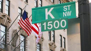 K Street in Washington D.C. K Street in Washington D.C.